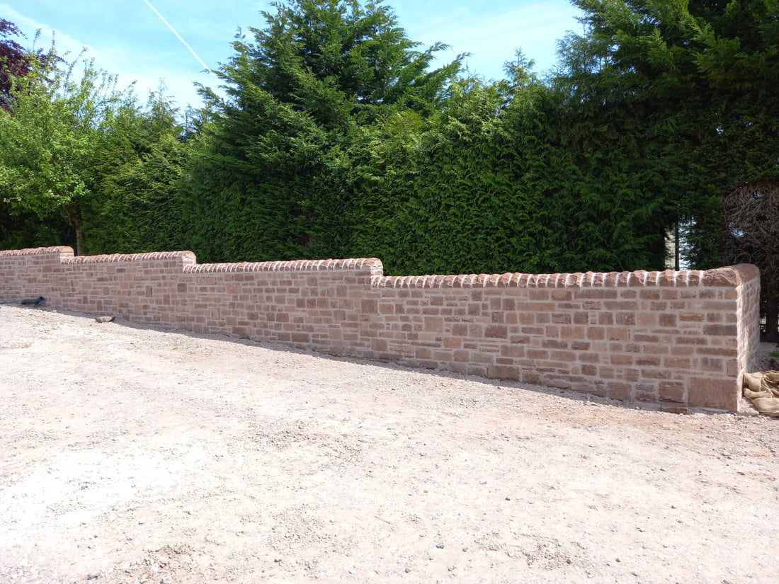 Random Walling Stone | Half Round Coping Stones | 1/2 Round Copings